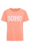 Marta Du Chateau T-shirt - Belina - Orange Fluo