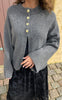 Say INA Copenhagen Strik - Kamilla Knit - Dark Grey