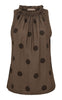 Marta Du Chateau Top - Lucina - Brown