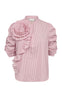Gossia Bluse - Zabina Ea - Pink Stripes