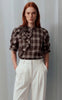 Gossia Bluse - Zabina - Brown Checks