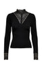 ONLY Bluse - Tilde - Black Lace