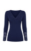 Tim & Simonsen Bluse - Belen Costina Lace - Blu