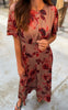 Love & Divine Kjole - Love1561 - Red Flower