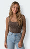 Tim & Simonsen Bluse - Mesh Pearl - Brown