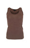 Black Colour Top - Faye Lurex - Chocolate