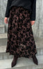Say INA Copenhagen Nederdel - Sophia Mesh - Brown Flower