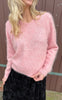 Say INA Copenhagen Strik - Riley V-Neck - Light Pink