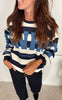 Marta Du Chateau Sweatshirt - Nerina - Blue/Jeans