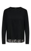 ONLY Bluse - Moster Lace - Black Tone