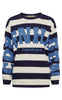 Marta Du Chateau Sweatshirt - Nerina - Blue/Jeans