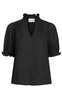 Neo Noir Bluse - Odesa Linen - Black