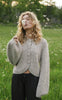 Neo Noir Cardigan - Gio Fluffy Knit - Beige Melange