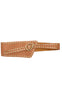Tim & Simonsen Bælte - Elle Wide Stud - Cognac/Gold