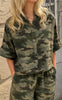 Black Colour Skjorte - Ally - Camouflage