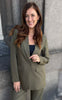Sisters Point Blazer - VIKSA-BL - D. Olive Mel