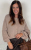 Depeche Cardigan - Sarah Alpaca - Sand