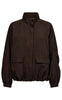 Freequent Jakke - Mali - Mole w. Star Off-white