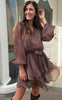 A-View Kjole - Ovena - Dark Brown