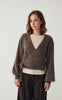 Noella Cardigan - Maelee - Timber Brown Melange