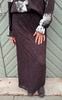 Say INA Copenhagen Nederdel - Linda Long - Dark Brown Lace