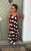 Marta Du Chateau Kjole - Melina - Moro/White Dots
