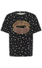 Culture T-shirt - Nanni Gith - Black/Whitecap Dot