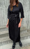Say INA Copenhagen Kjole - Alina Tie - Black