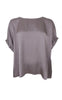 Black Colour Bluse - Mabel - Taupe