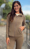 H2O Jakke - Birkholm Essential Midlayer Full Zip - Dusty Oak