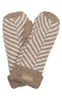 Marta Du Chateau Handsker - Ayana - Fango/Offwhite