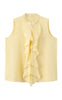 Luxzuz Top - Vilhelma - Soft Yellow 1029