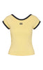 Noisy May T-shirt - Twin - French Vanilla/Obsidian Contrast