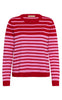 Culture Pullover - Faro Annemarie - Navy/Whitecap Stripe