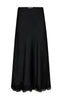 Freequent Nederdel - Dove - Black