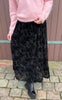 Say INA Copenhagen Nederdel - Sophia Mesh - Black Flower