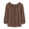 Marta Du Chateau Bluse - Juniper - Moro1