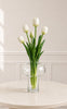 Sabloom Buket - Tulipaner - White