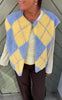 Marta Du Chateau Vest - Pam - Blue/Yellow