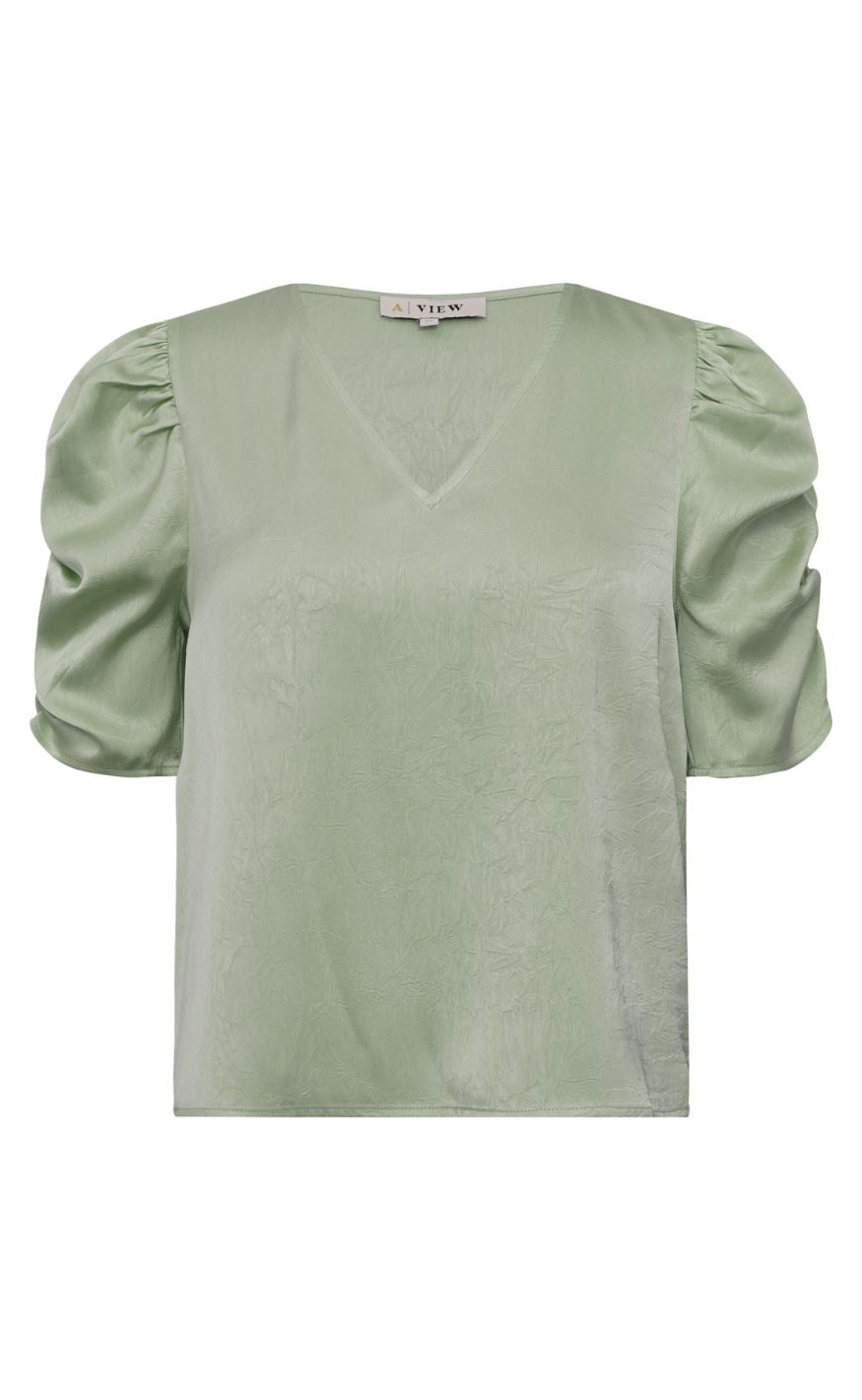 A-View Bluse - Sindrella - Dusty Green