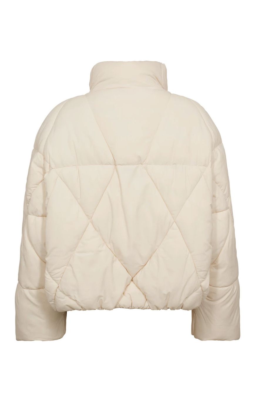 A-View Jakke - Bowy Puffer - Off White