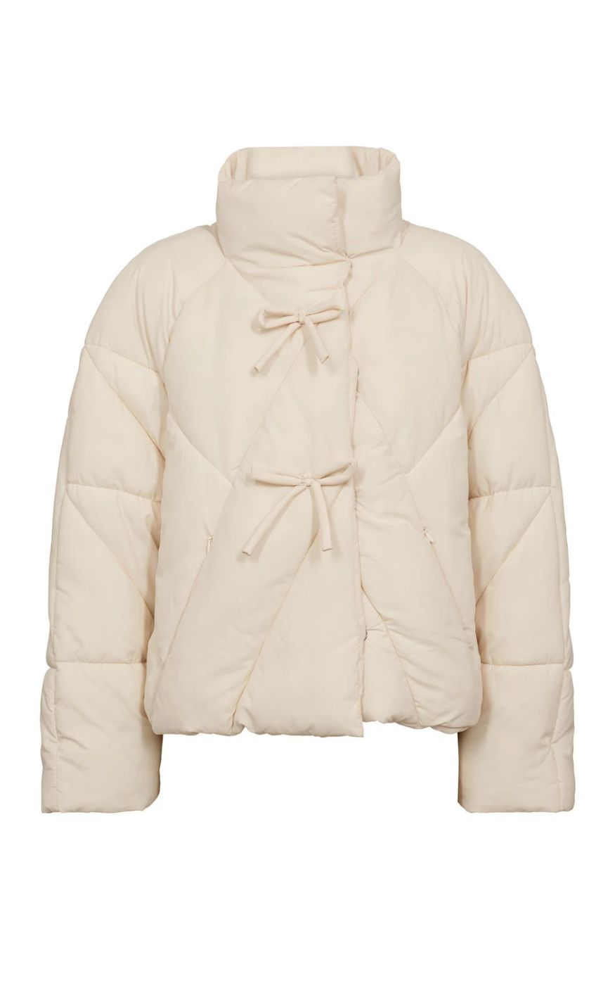 A-View Jakke - Bowy Puffer - Off White
