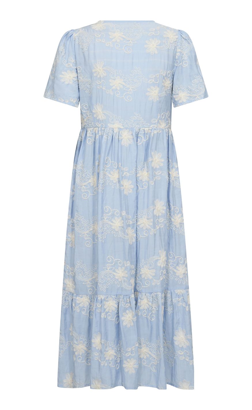 A-View Kjole - Daffodil - Light Blue