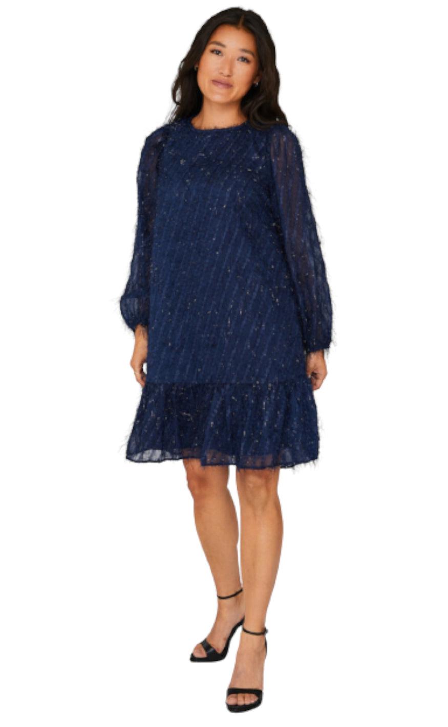 A-View Kjole - Elina - Navy