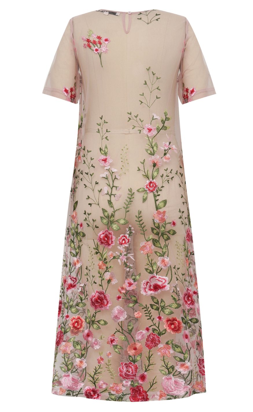 A-View Kjole - Fuschia Midi - Rose/Red