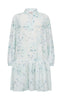 A-View Kjole - Grete - Blue/White