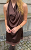 A-View Kjole - Katti Asymetric - Dark Brown