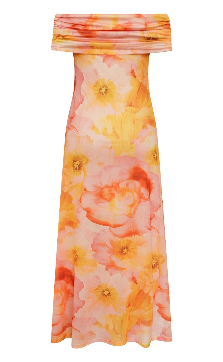 A-View Kjole - Kit - Rose/Yellow