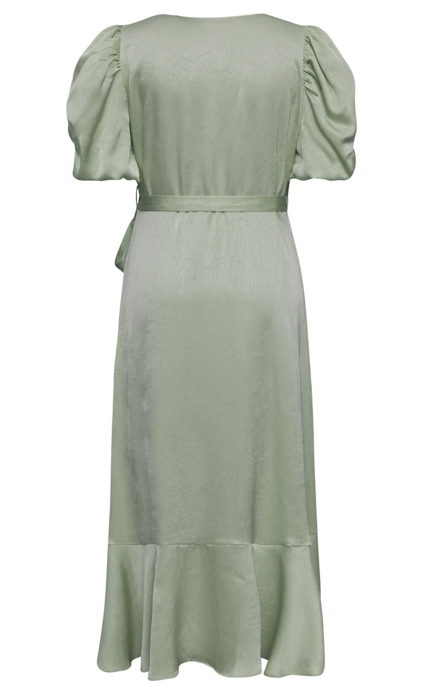 A-View Kjole - Sinda - Dusty Green