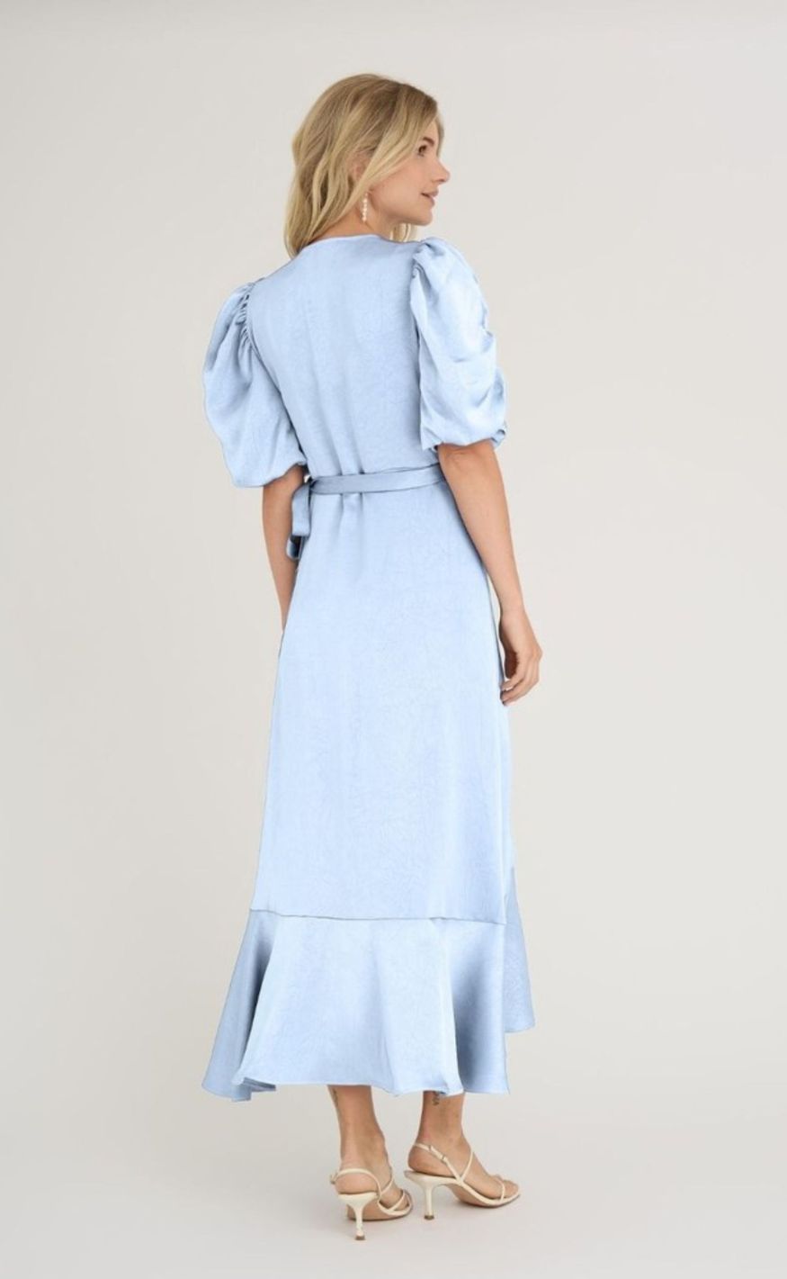 A-View Kjole - Sinda - Light Blue